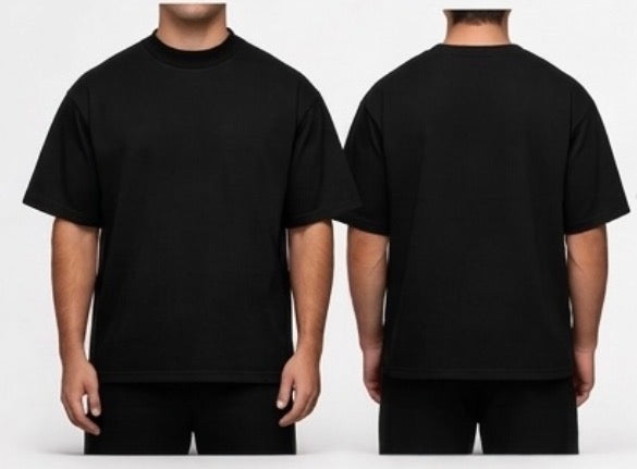 PLAYERA SEMI-OVERSIZE DE 250G